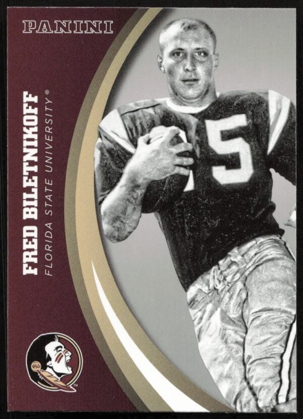 2015 Panini Florida State Seminoles Fred Billetnikoff #25 (Front)