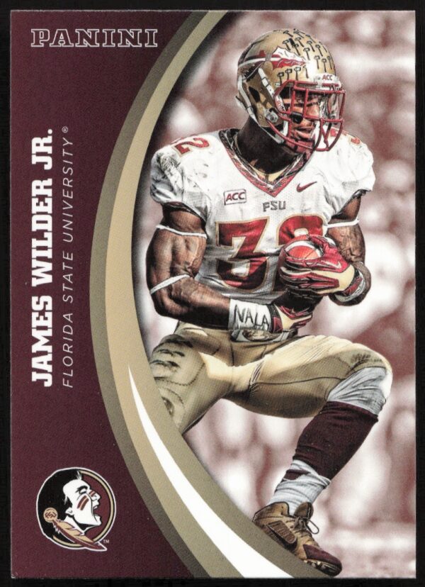 2015 Panini Florida State Seminoles James Wilder Jr. #30 (Front)