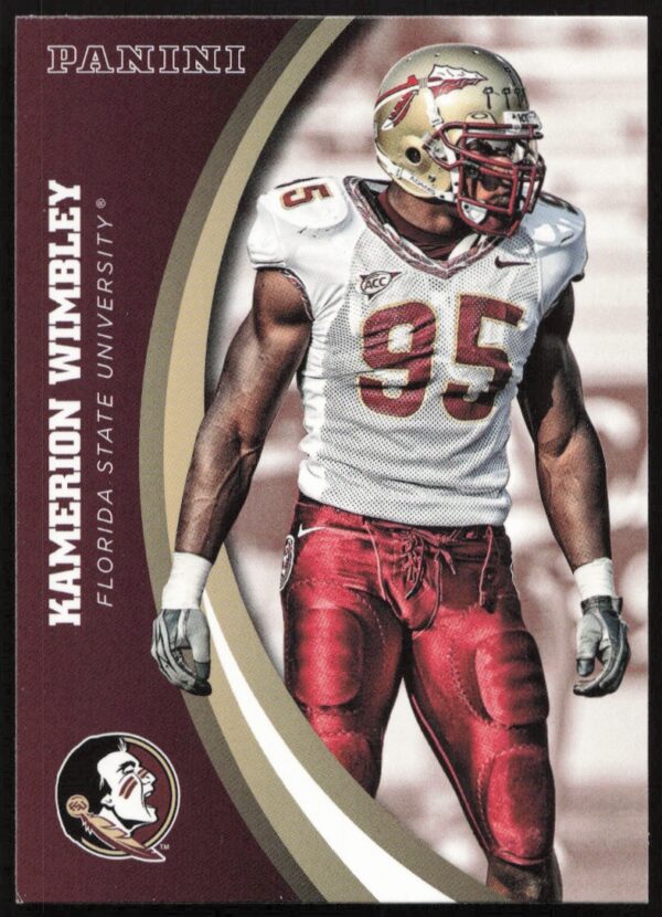 2015 Panini Florida State Seminoles Kamerion Wimbley #32 (Front)