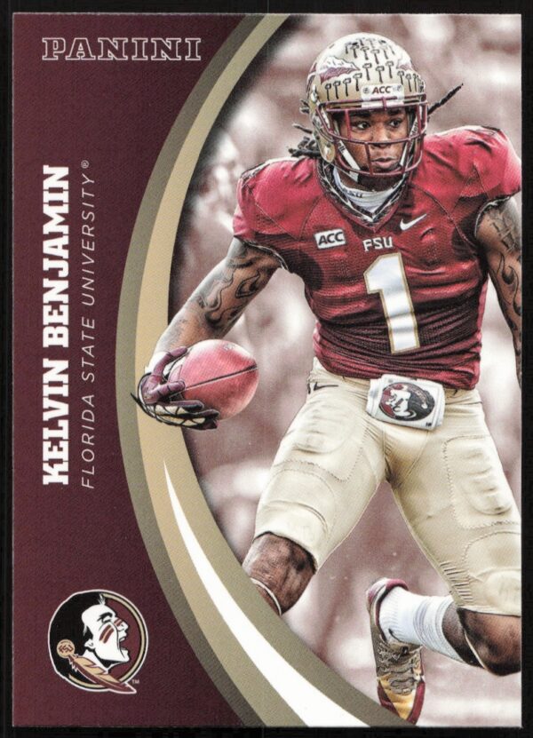 2015 Panini Florida State Seminoles Kelvin Benjaman #34 (Front)