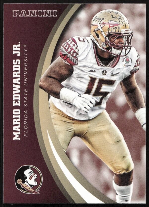 2015 Panini Florida State Seminoles Mario Edwards Jr. #39 (Front)