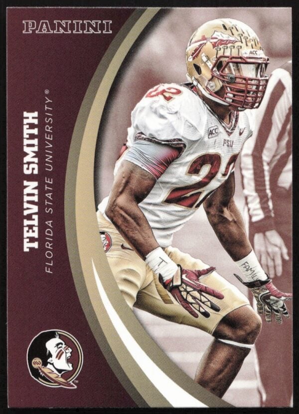 2015 Panini Florida State Seminoles Telvin Smith #55 (Front)