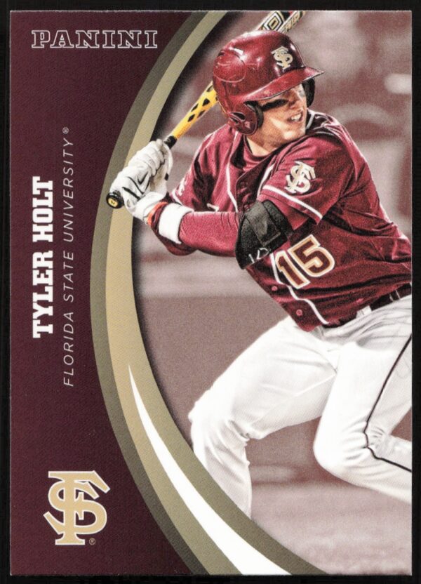 2015 Panini card featuring Tyler Holt from Florida State Seminoles, number 78.