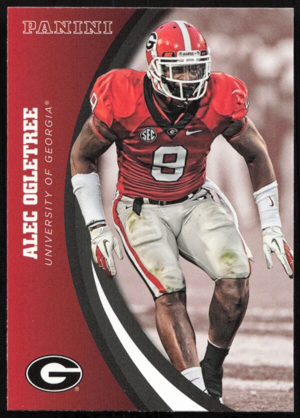 2015 Panini Georgia Bulldogs Alec Ogletree #48 (Front)