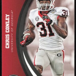 2015 Panini Georgia Bulldogs Chris Conley #17 (Front)