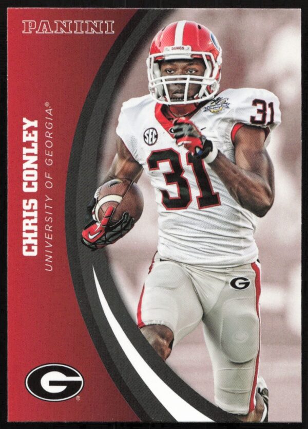 2015 Panini Georgia Bulldogs Chris Conley #17 (Front)