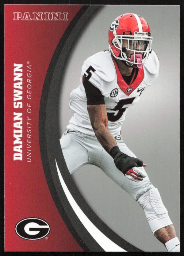 2015 Panini Georgia Bulldogs Damian Swann #21 (Front)