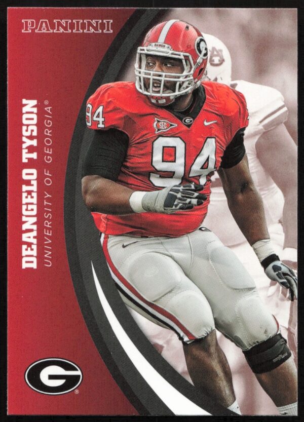 2015 Panini Georgia Bulldogs Deangelo Tyson #23 (Front)