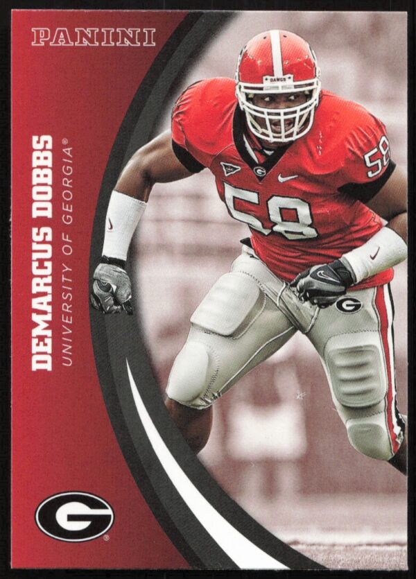 2015 Panini Georgia Bulldogs Demarcus Dobbs #24 (Front)