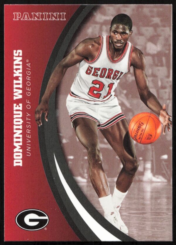 2015 Panini Georgia Bulldogs Dominique Wilkins #36 (Front)