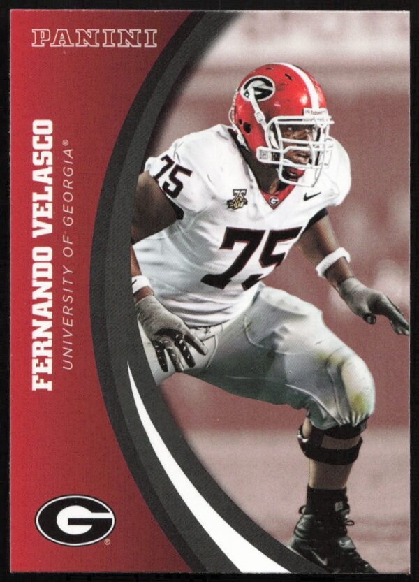 2015 Panini Georgia Bulldogs Fernando Velasco #26 (Front)