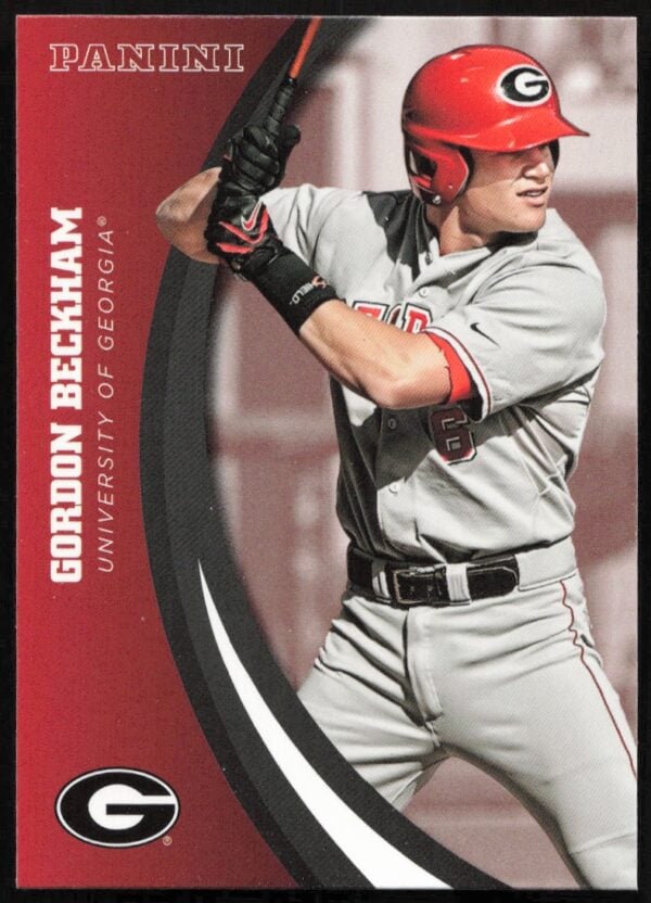 2015 Panini Georgia Bulldogs Gordon Beckham #31 (Front)