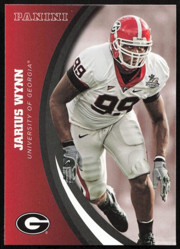 2015 Panini Georgia Bulldogs Jarius Wynn #33 (Front)