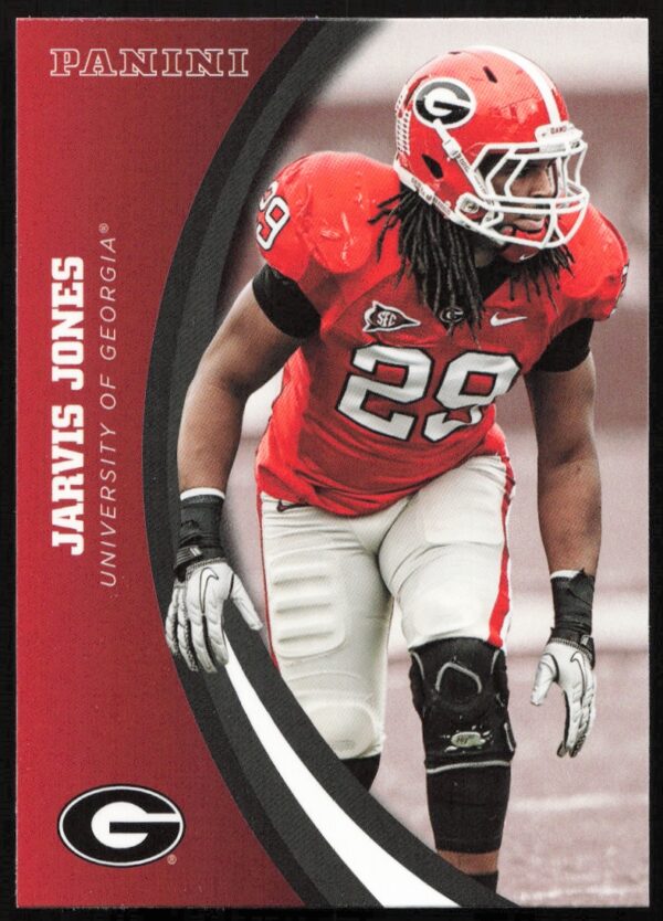 2015 Panini Georgia Bulldogs Jarvis Jones #34 (Front)