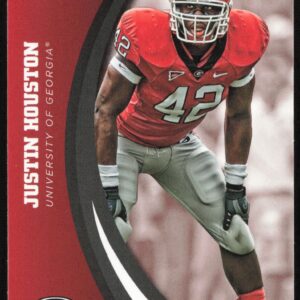 2015 Panini Georgia Bulldogs Justin Houston #39 (Front)