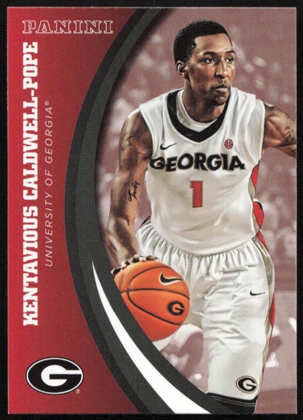 2015 Panini Georgia Bulldogs Kentavious Caldwell Pope #37 (Front)