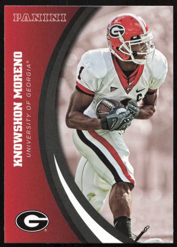 2015 Panini Georgia Bulldogs Knowshon Moreno #41 (Front)