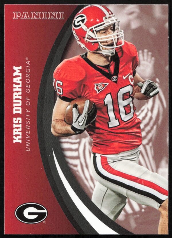 2015 Panini Georgia Bulldogs Kris Durham #42 (Front)