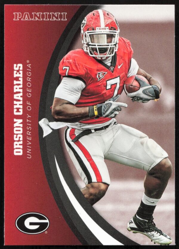 2015 Panini Georgia Bulldogs Orson Charles #49 (Front)