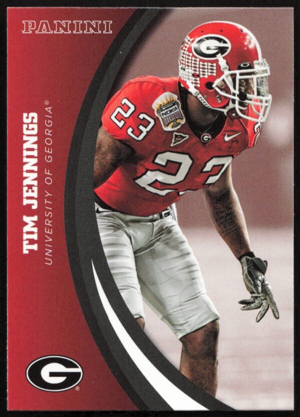 2015 Panini Georgia Bulldogs Tim Jennings #28 (Front)