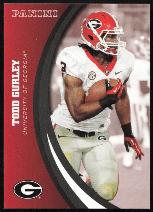 2015 Panini Georgia Bulldogs Todd Gurley #30 (Front)