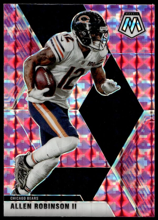 2020 Panini Mosaic Allen Robinson II Mosaic Prizm Camo Pink #44 (Front)