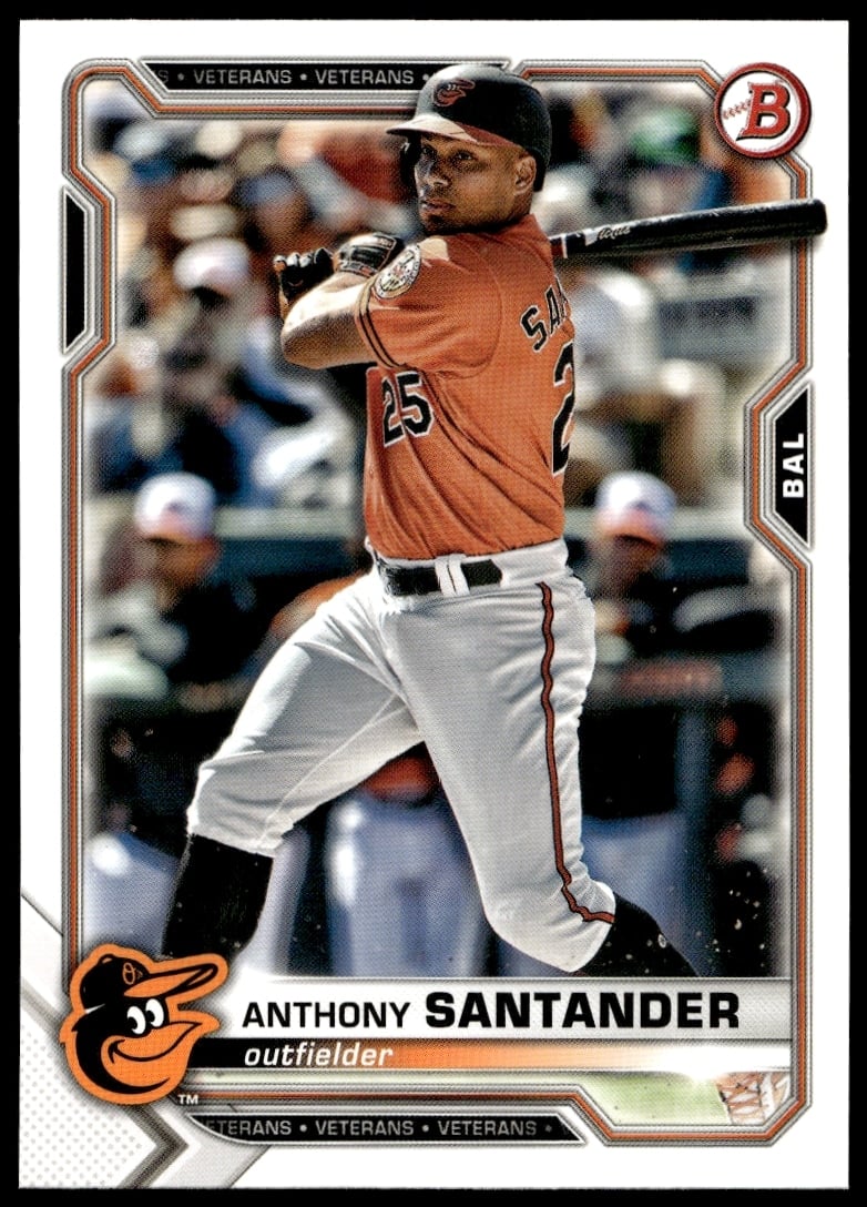 2021 Bowman Anthony Santander #3 (Front)