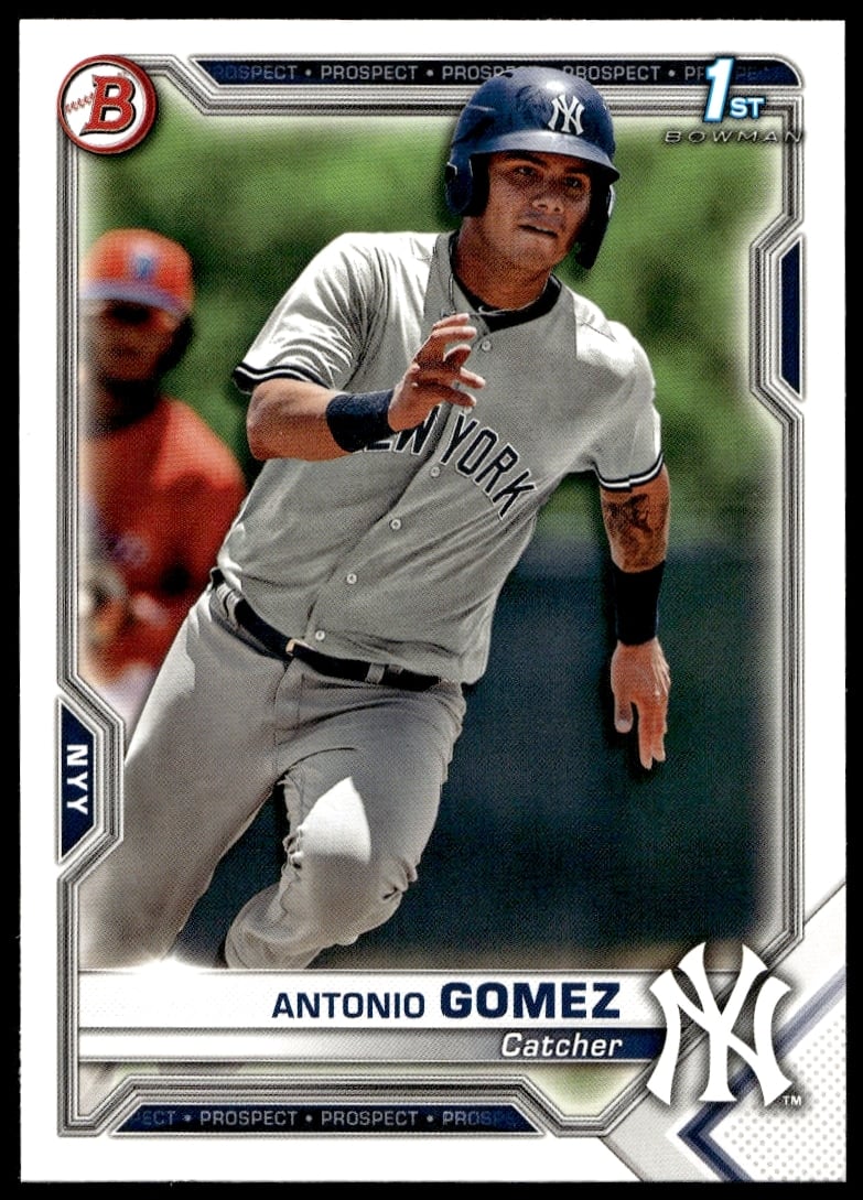 2021 Bowman Antonio Gomez Prospects #BP-82 (Front)