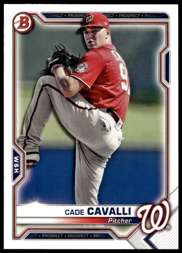 2021 Bowman Cade Cavalli Prospects #BP-99 (Front)