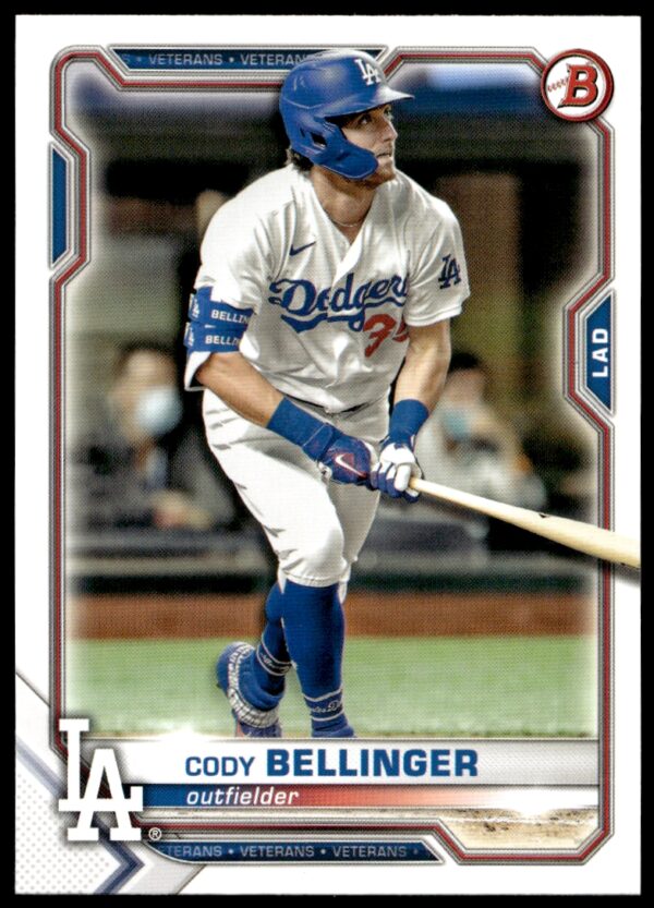 2021 Bowman Cody Bellinger #80 (Front)