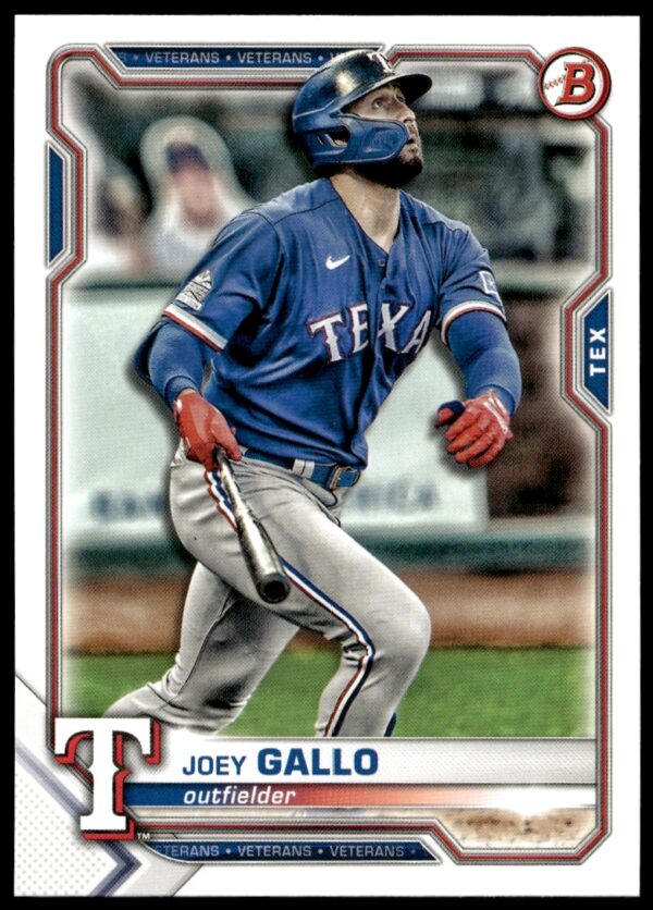 2021 Bowman Joey Gallo #32 (Front)