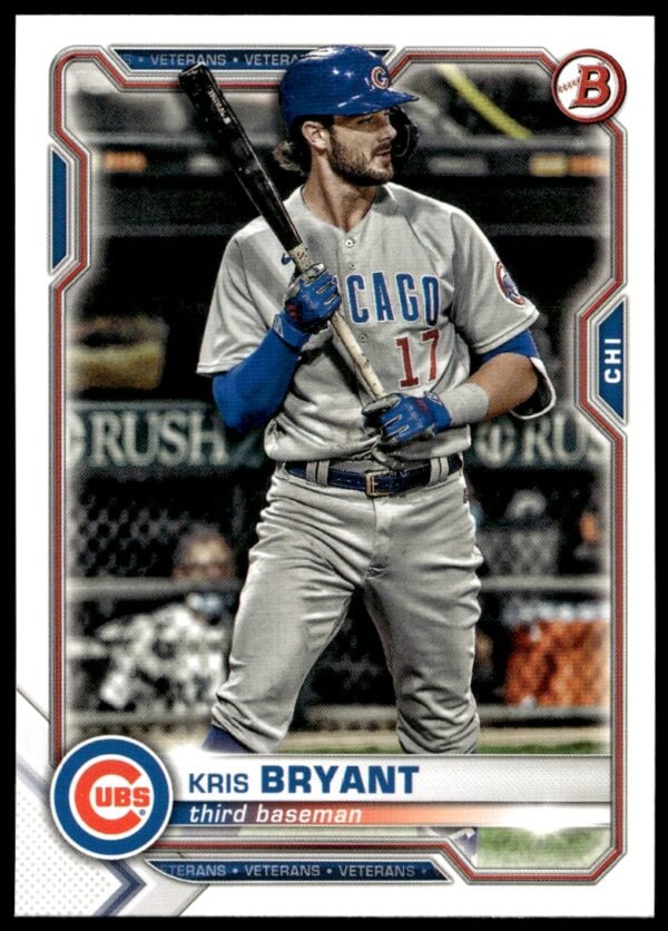 2021 Bowman Kris Bryant #58 (Front)