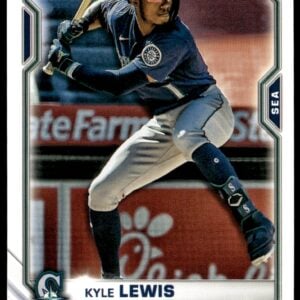 2021 Bowman Kyle Lewis #48 (Front)