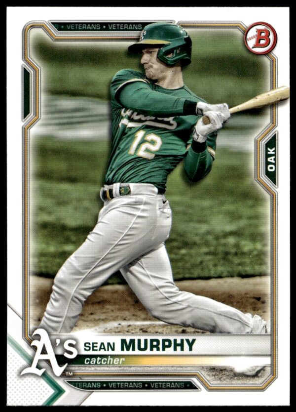 2021 Bowman Sean Murphy #76 (Front)