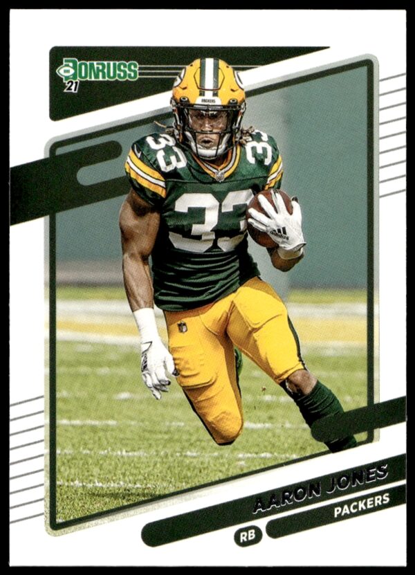 2021 Donruss Aaron Jones #157 (Front)