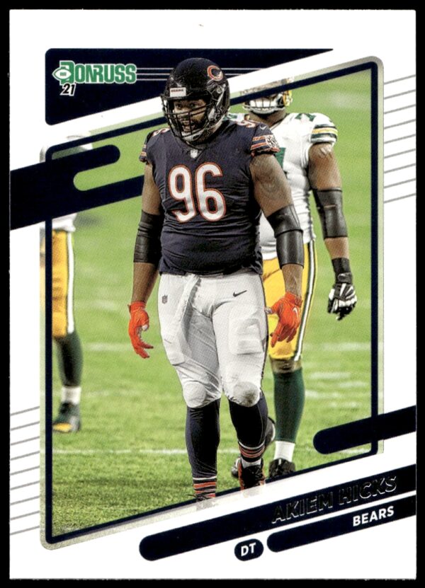 2021 Donruss Akiem Hicks #208 (Front)