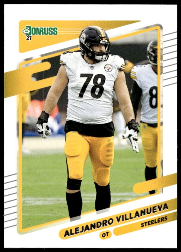 2021 Donruss Alejandro Villanueva #24 (Front)