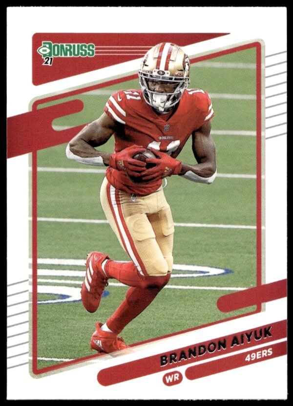 2021 Donruss Brandon Aiyuk #58 (Front)