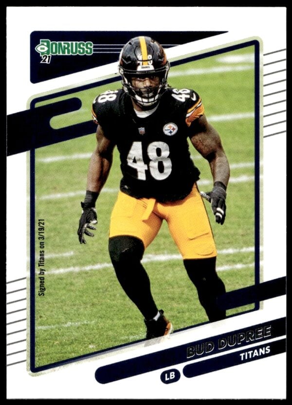 2021 Donruss Bud Dupree #17 (Front)