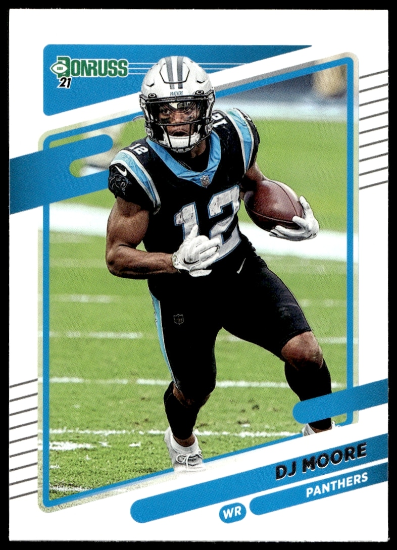 2021 Donruss DJ Moore #220 (Front)