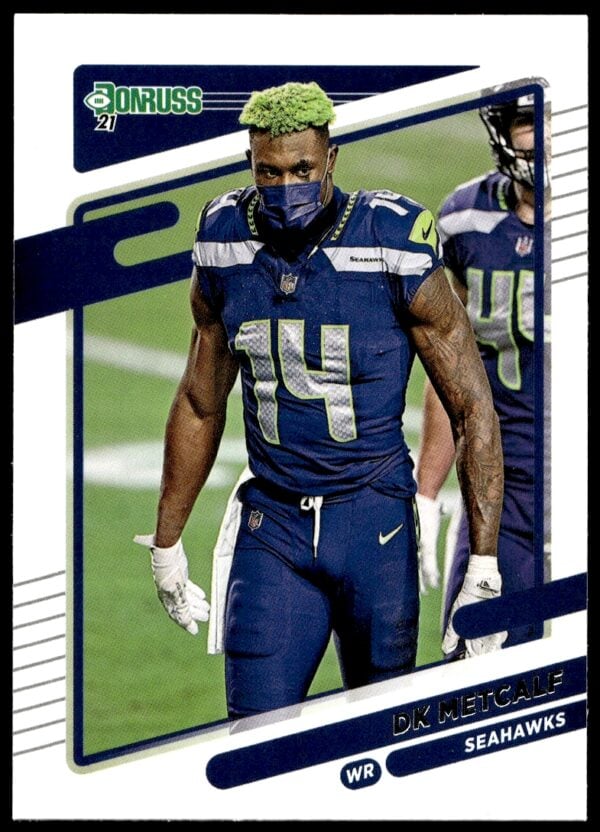 2021 Donruss DK Metcalf (No Helmet) #29 (Front)