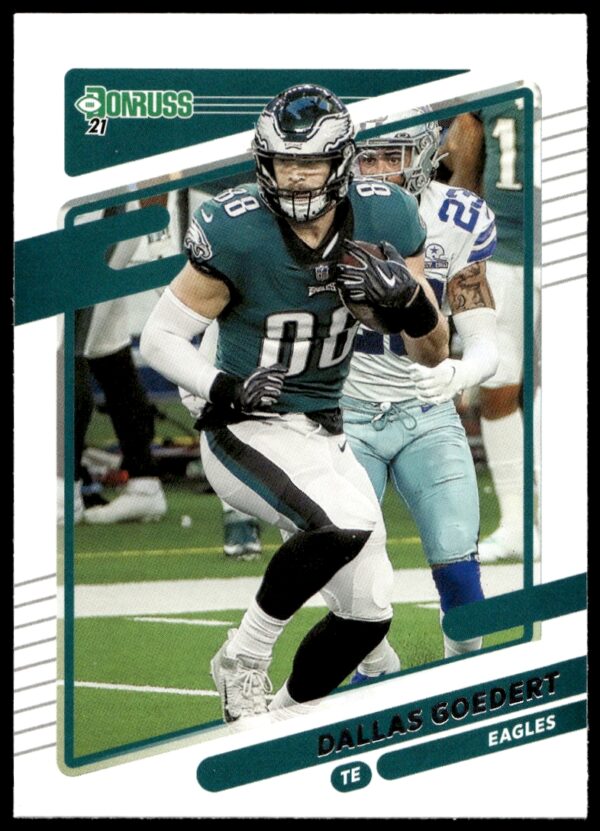 2021 Donruss Dallas Goedert #111 (Front)