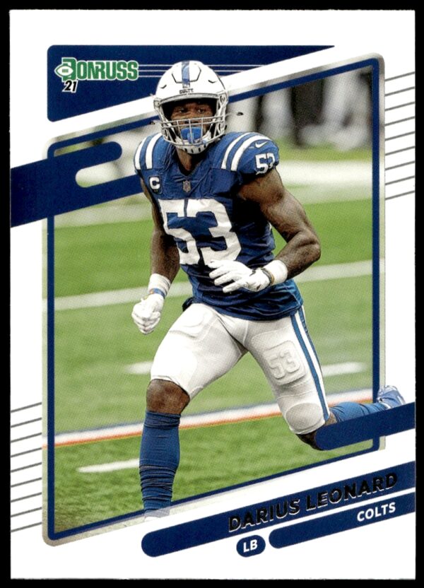 2021 Donruss Darius Leonard #149 (Front)