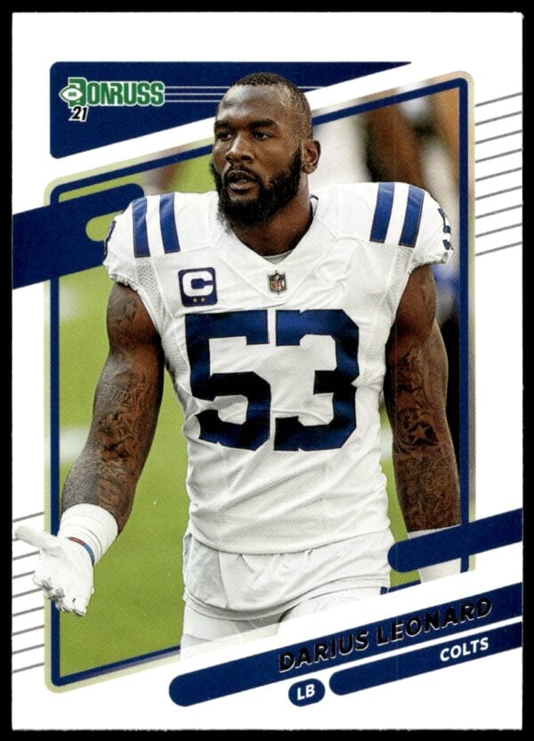 2021 Donruss Darius Leonard (No Helmet) #149 (Front)