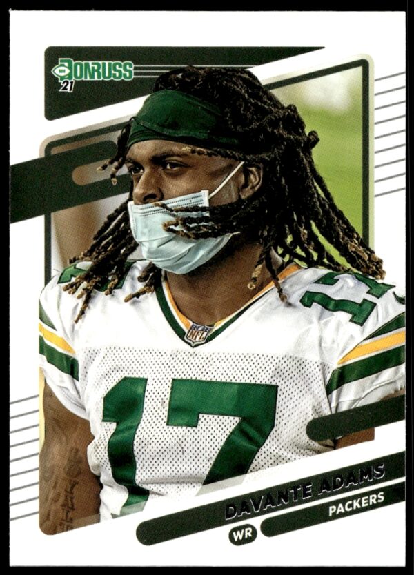 2021 Donruss Davante Adams (No Helmet) #158 (Front)