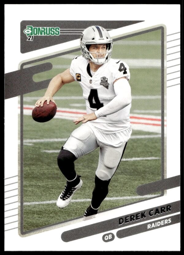 2021 Donruss Derek Carr #86 (Front)