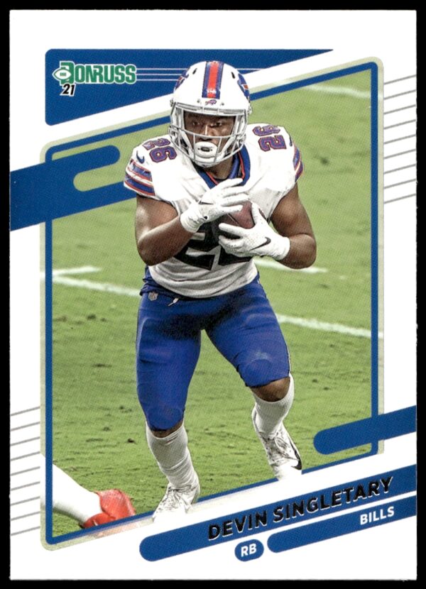 2021 Donruss Devin Singletary #227 (Front)