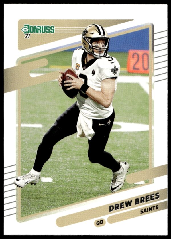 2021 Donruss Drew Brees #93 (Front)