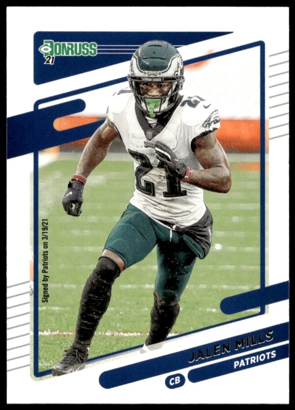 2021 Donruss Jalen Mills #113 (Front)