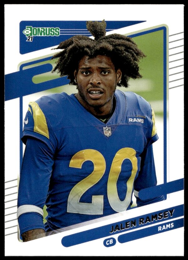 2021 Donruss Jalen Ramsey (No Helmet) #141 (Front)